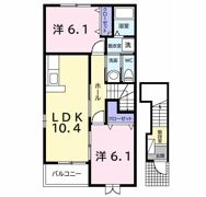 レスポアール Aの間取り画像