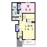 アルカンシエルⅠの間取り画像