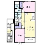 プリムローズⅢの間取り画像