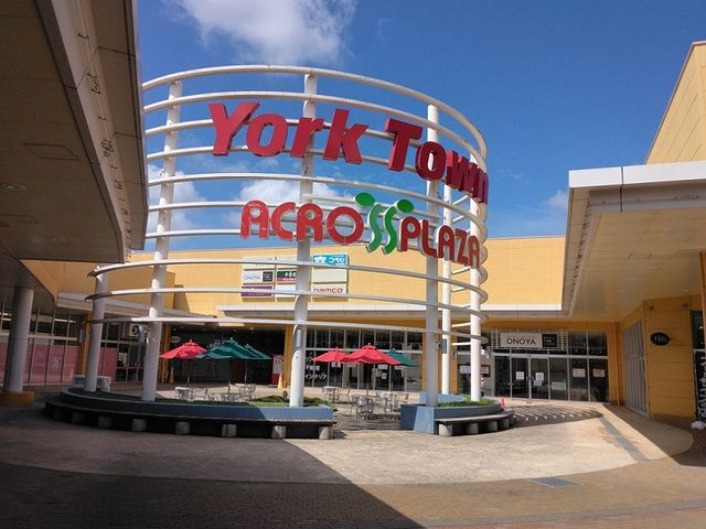 近くのヨークタウン市名坂店まで1,700m（徒歩22分）