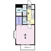 メロウ開成の間取り画像