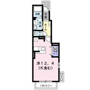 サンモールAの間取り画像