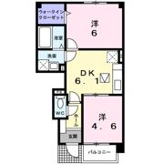 ドゥ・サンパティーク Aの間取り画像