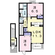 エイトホークス5番館の間取り画像