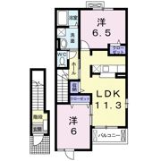 エイトホークス5番館の間取り画像