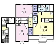 カーサグランデの間取り画像