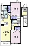 アルドーレⅠの間取り画像