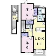 アルドーレⅠの間取り画像