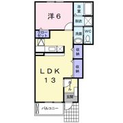 プレシャスコートK西浜の間取り画像