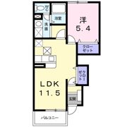 ペンティーオ小田倉 B館の間取り画像