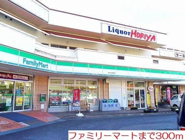 近くのコンビニまで300m（徒歩4分）