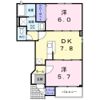 ポップファームⅡの間取り画像