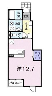 エルム プラシード 1号館の間取り画像