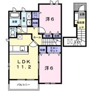 ピーノパストラルⅡの間取り画像
