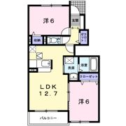 ステュディオⅠの間取り画像