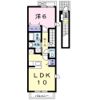 ペルル Ⅲの間取り画像