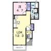 グレスコートⅡの間取り画像