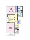 ブロッサムズ浜Cの間取り画像