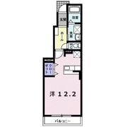 メゾン・プロムナードDの間取り画像