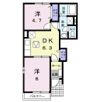 グランツ Bの間取り画像