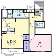 ツイン タウン 白石坂 Ⅲの間取り画像