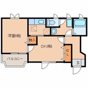 グランメ－ル・三祐の間取り画像