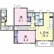 ハッピネスハウス Bの間取り画像