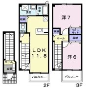 プロスペラーレの間取り画像
