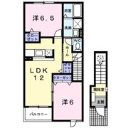 パークサイド ルナ Bの間取り画像