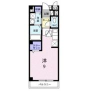 プロムナードAの間取り画像
