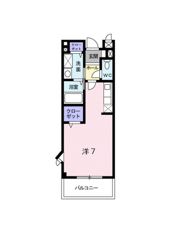 プロムナードBの間取り画像