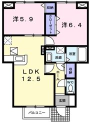 上の森ハウスの間取り画像