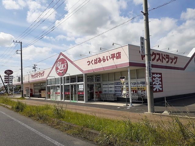 近くのヤックスドラッグつくばみらい平まで580m（徒歩8分）
