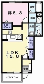 プラシード・カーサの間取り画像