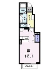 ホライズン・タカオカⅠ Bの間取り画像