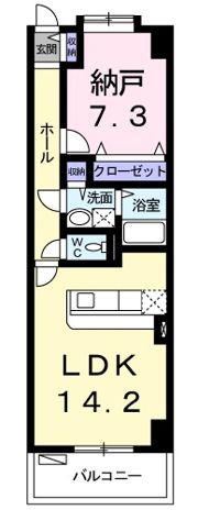 サニーレジデンス野田の間取り画像