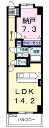 サニーレジデンス野田の間取り画像