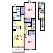 アースリバーAの間取り画像