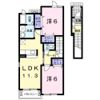 アースリバーAの間取り画像