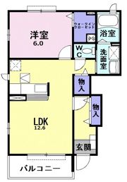 ヴィラ サンシャインの間取り画像
