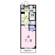 ヴィラ ウィステリアの間取り画像