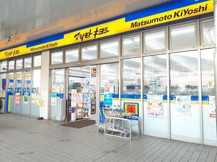 近くのドラッグストアまで750m（徒歩10分）