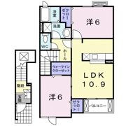 プランタン Aの間取り画像