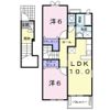 プランタン Bの間取り画像