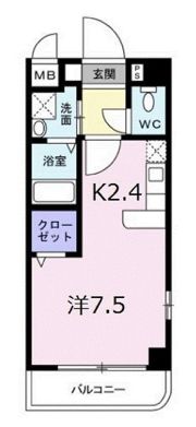 アウローラ冨士の間取り画像