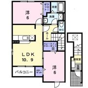 アクティブY21 Bの間取り画像