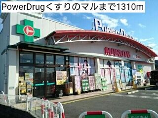 近くのPowerDrugくすりのマルまで1,310m（徒歩17分）