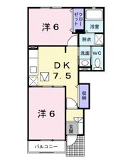 コモドカーサBの間取り画像