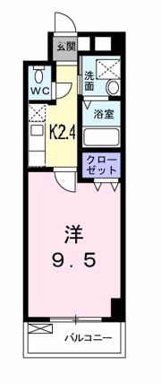 ノーブル・コーケ・横浜の間取り画像