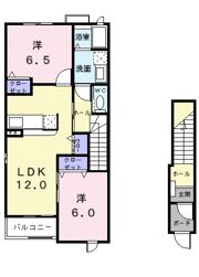 サンリット エアリー Bの間取り画像